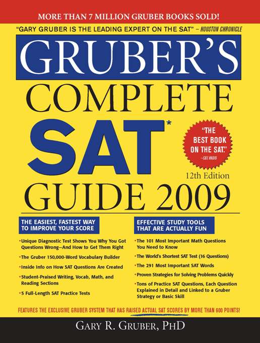 Title details for Gruber’s Complete SAT Guide 2009 by Dr. Gary R. Gruber - Available